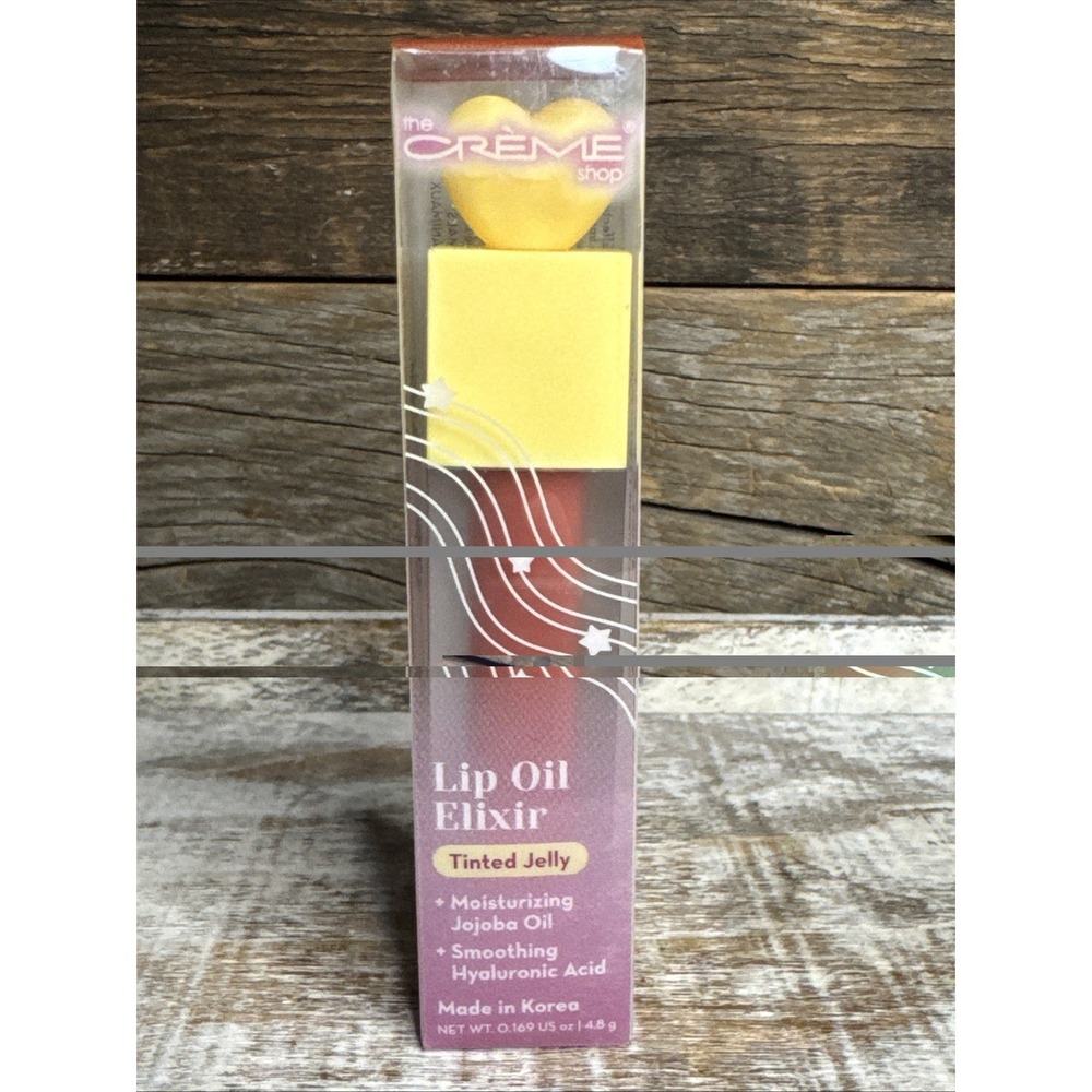 The Crème Shop Lip‎ Oil Elixir Auburn Era Tinted Jelly | MSRP = $12